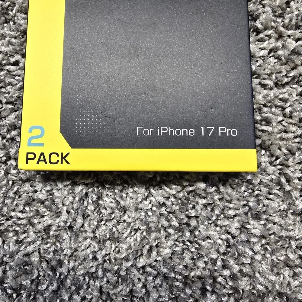 Zeniss NeverBreak Glass Screen Protector For I Phone 17 Pro 2 Pack